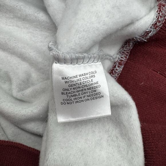 Powerpuff Girls Varsity Gray Sweatshirt Red Trim Cartoon Network Anime Graphic L - Picture 3 of 5